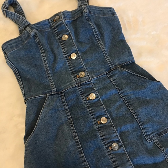 Divided | Dresses | Denim Jumper Dress 